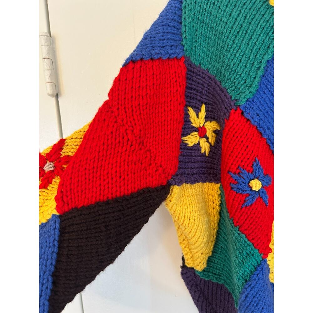 ERL PATCHWORK SWEATER SIZE MEDIUM NWT - image 3